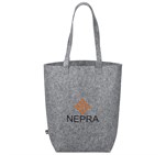 Oceania Recycled PET Felt Tote Grey