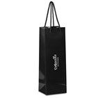 Altitude Majesty Wine Paper Gift Bag Black