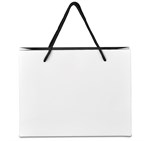 Altitude Majesty Mini Paper Gift Bag Solid White