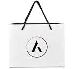 Altitude Majesty Mini Paper Gift Bag Solid White