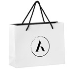 Altitude Majesty Mini Paper Gift Bag Solid White