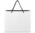 Altitude Majesty Midi Paper Gift Bag Solid White