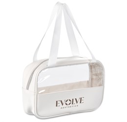 promo: Eva & Elm Chanelle Midi Toiletry & Cosmetic Bag (Cream)!