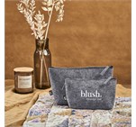 Okiyo Kesho Recycled PET Felt Mini Cosmetic Bag BG-OK-426-B_BG-OK-426-B-BG-OK-427-B-LIFESTYLE