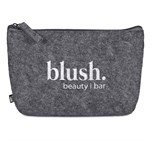 Okiyo Kesho Recycled PET Felt Mini Cosmetic Bag BG-OK-426-B_BG-OK-426-B-GY-02