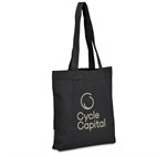 Okiyo Kyanbasu Recycled Canvas Shopper Black