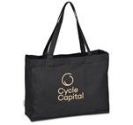 Okiyo Subarashi Recycled Canvas Tote Black