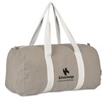 Okiyo Supotsu Recycled Canvas Sports Bag Stone