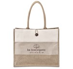 Okiyo Fukei Jute & Cotton Tote BG-OK-480-B-01