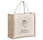 Okiyo Chinsai Maxi Jute & Cotton Tote