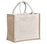 Okiyo Chinsai Midi Jute & Cotton Tote BG-OK-484-B_BG-OK-484-B-02-NO-LOGO