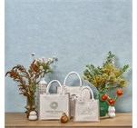 Okiyo Chinsai Mini Jute & Cotton Gift Bag BG-OK-485-B_BG-OK-485-B-LIFESTYLE