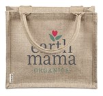 Okiyo Miyag Midi Jute Gift Bag Natural