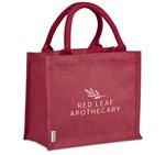 Okiyo Miyag Midi Jute Gift Bag Red