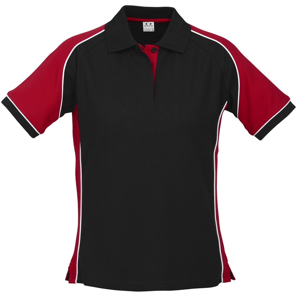 Ladies Nitro Golf Shirt - Red