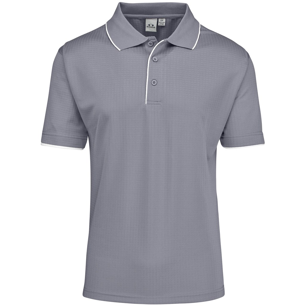 Mens Elite Golf Shirt - Grey