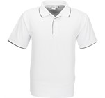 Mens Elite Golf Shirt White