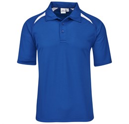 Kids Splice Golf Shirt - Royal Blue