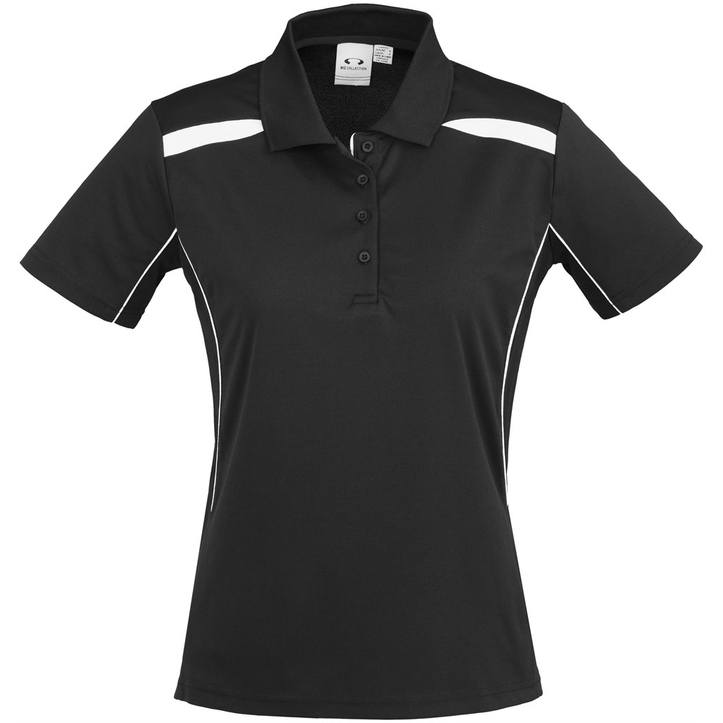 Ladies United Golf Shirt - Black