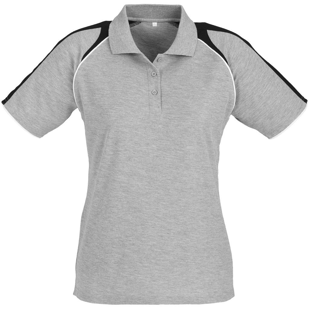 Ladies Triton Golf Shirt - Grey