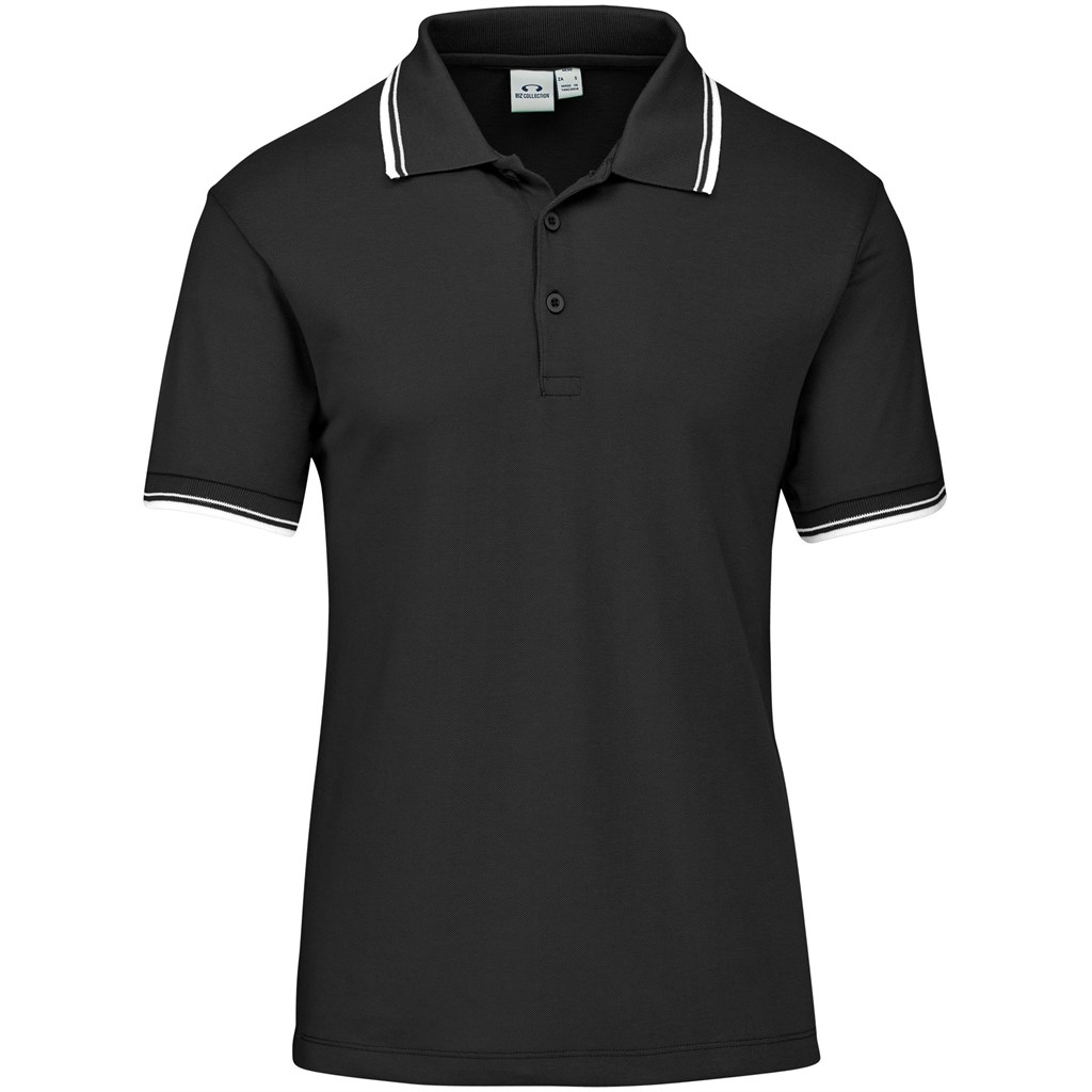 Mens Cambridge Golf Shirt - Black