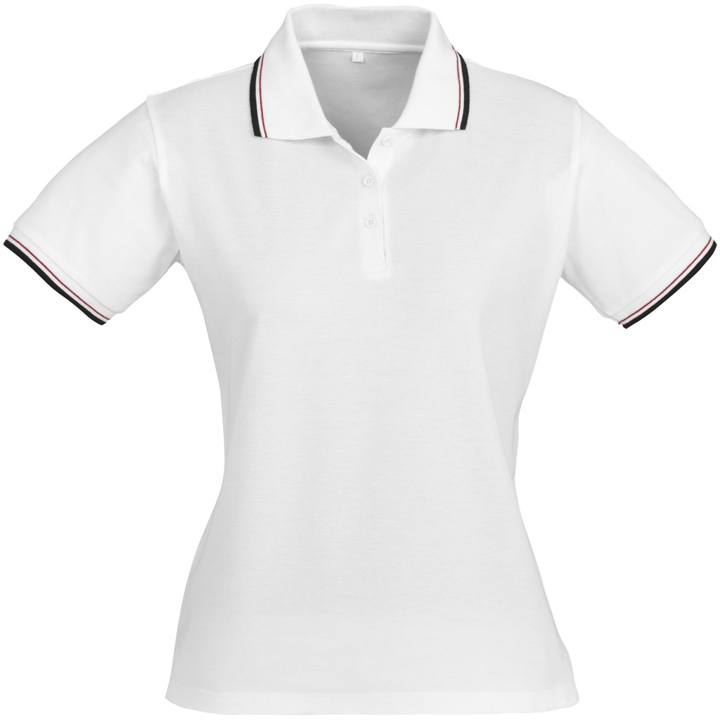 Ladies Cambridge Golf Shirt - White