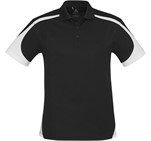 Mens Talon Golf Shirt Black