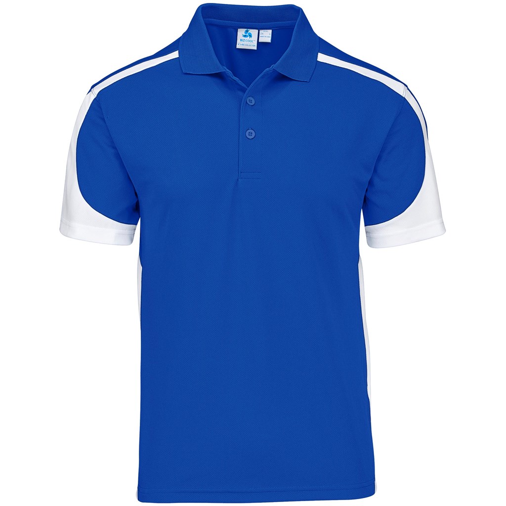 Mens Talon Golf Shirt - Blue