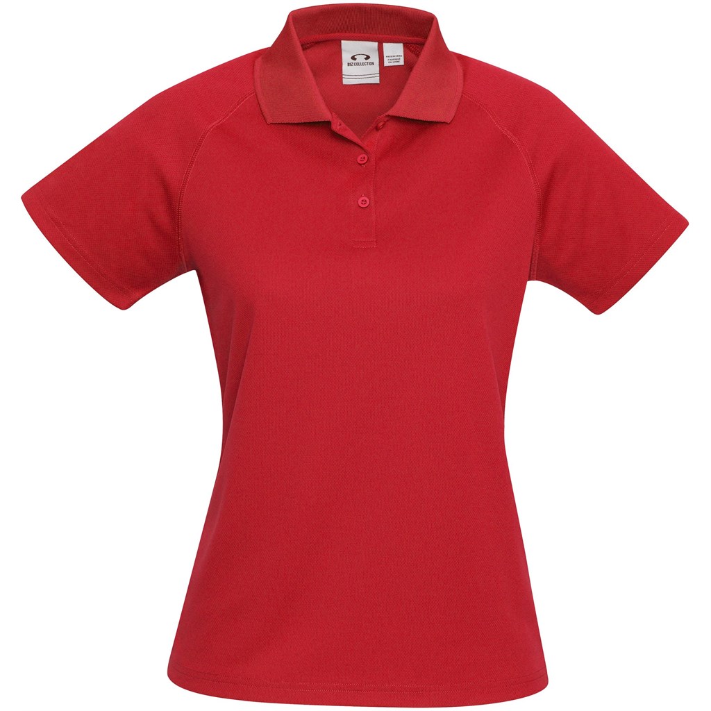 Ladies Sprint Golf Shirt - Red