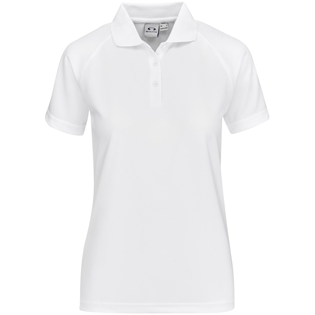 Ladies Sprint Golf Shirt - White