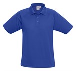 Kids Sprint Golf Shirt - Blue