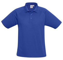 Kids Sprint Golf Shirt - Blue