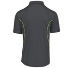 Mens Razor Golf Shirt Grey Lime