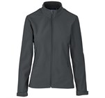 Ladies Pinnacle Softshell Jacket Grey