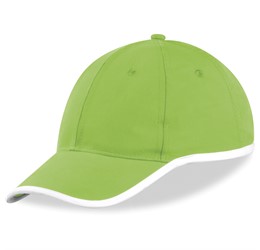 New Jersey Cap - 6 Panel - Lime