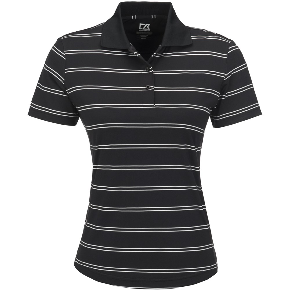 Ladies Hawthorne Golf Shirt - Black