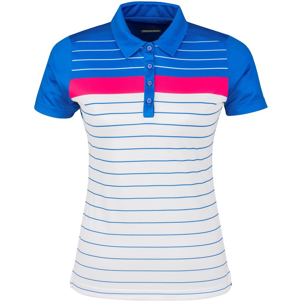 Ladies Skyline Golf Shirt - Blue