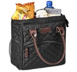 Kate Quilted 12-Can Lunch Cooler CL-AM-99-B-06-NO-LOGO