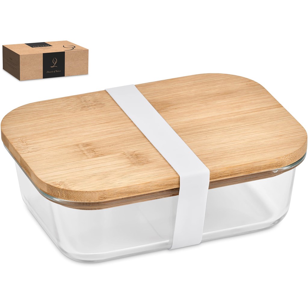 Okiyo Moshi Glass & Bamboo Lunch Box