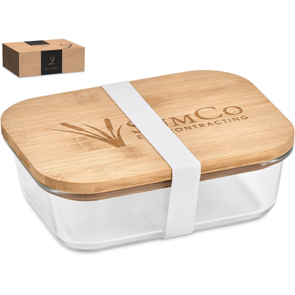 Okiyo Moshi Glass & Bamboo Lunch Box