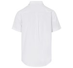Mens Short Sleeve Oxford Shirt White
