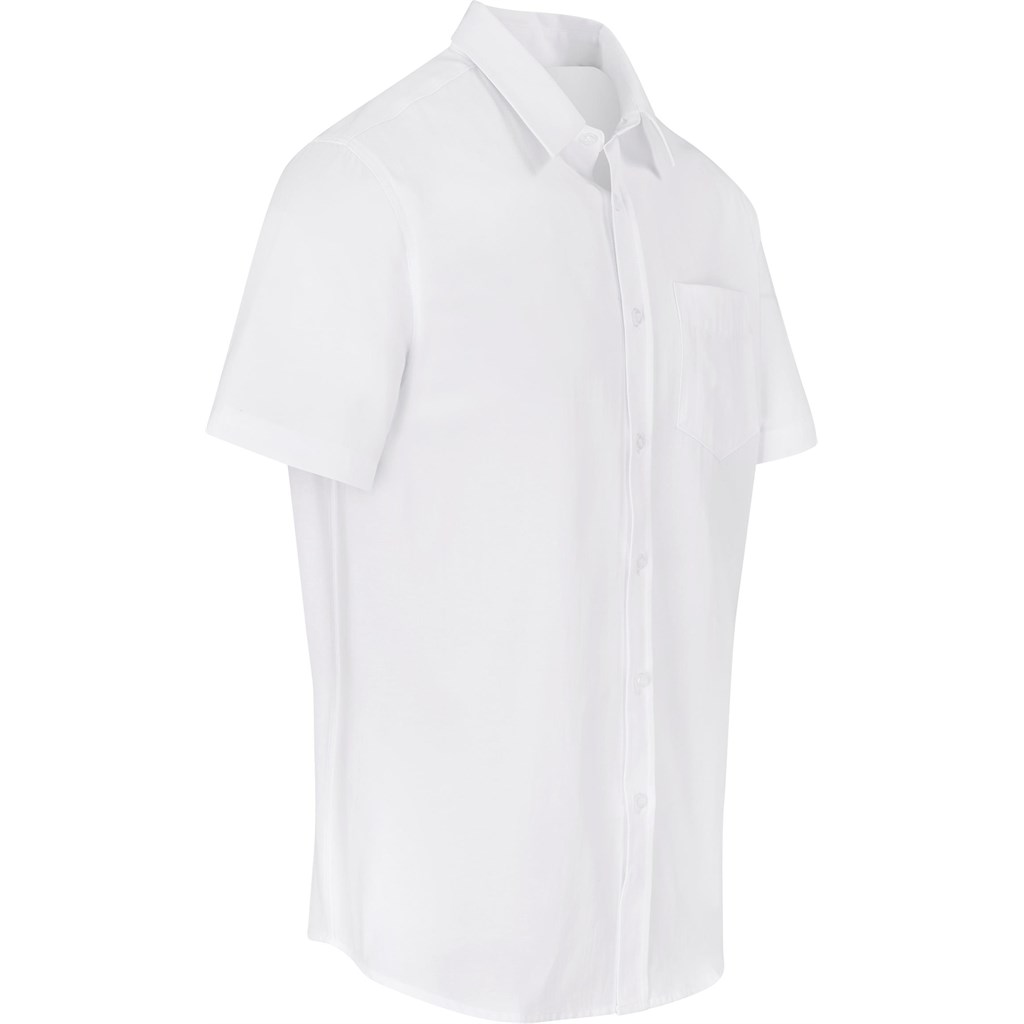 Mens Short Sleeve Oxford Shirt