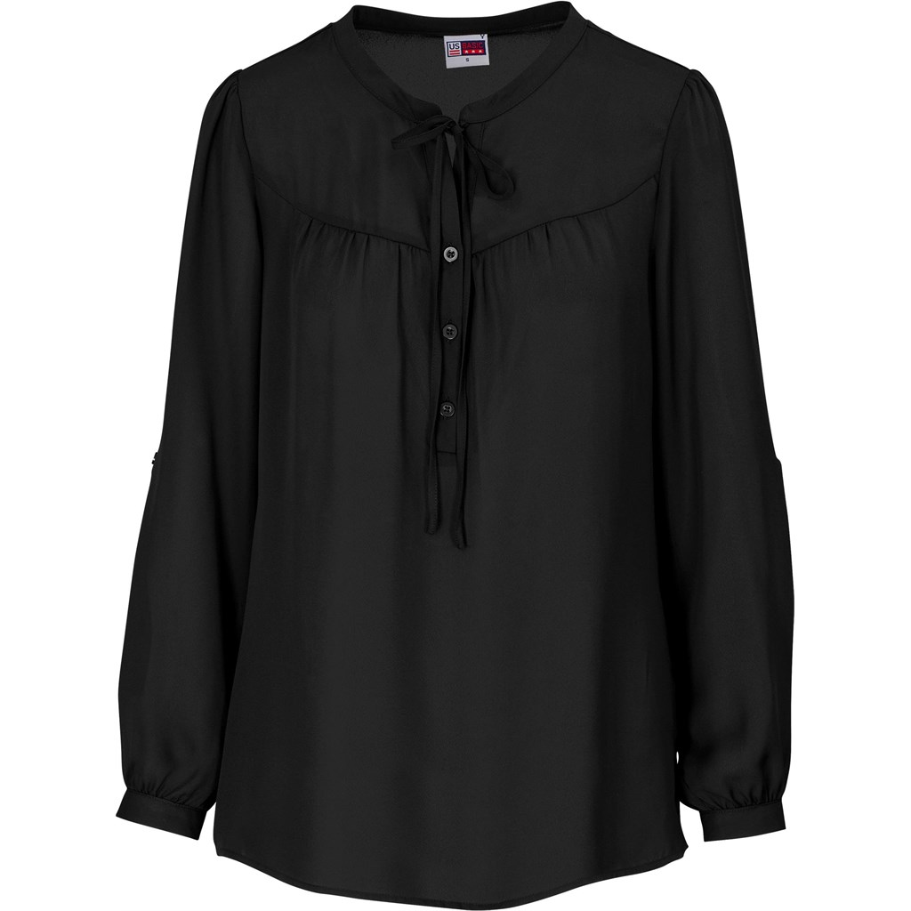 Ladies Long Sleeve Candice Blouse | CW-UB-185-A | Amrod