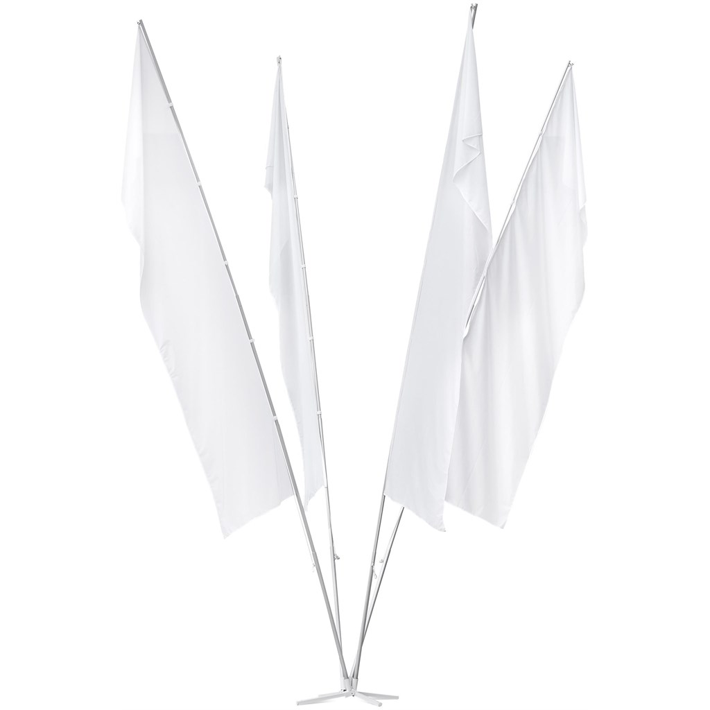 Legend 4 Flag Fountain 6m Large (1m x 4m flags)