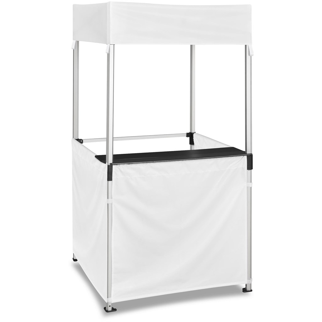 Ovation Sublimated Gazebo 1m X 1m Kiosk - 3 Half-Wall Skins