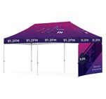 Ovation Sublimated Gazebo 6m X 3m - 1 Short Full-Wall Skin DISPLAY-2015_DISPLAY-2015-02