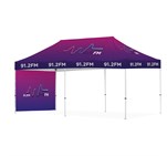 Ovation Sublimated Gazebo 6m X 3m - 1 Short Full-Wall Skin