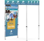 Ovation Sublimated Gazebo 1.5m X 1.5m - 1 Full-Wall Skin DISPLAY-2022-01