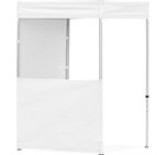 Ovation Sublimated Gazebo 1.5m X 1.5m - 1 Half-Wall Skin - 1 Full-Wall Skin DISPLAY-2035_DISPLAY-2035-01-NO-LOGO