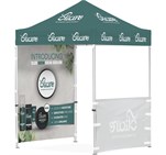 Ovation Sublimated Gazebo 2m X 2m - 1 Half-Wall Skin - 1 Full-Wall Skin DISPLAY-2054_DISPLAY-2054-02